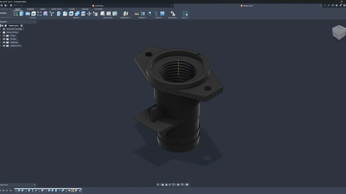 Підготовка деталі до виробництва в Autodesk Fusion